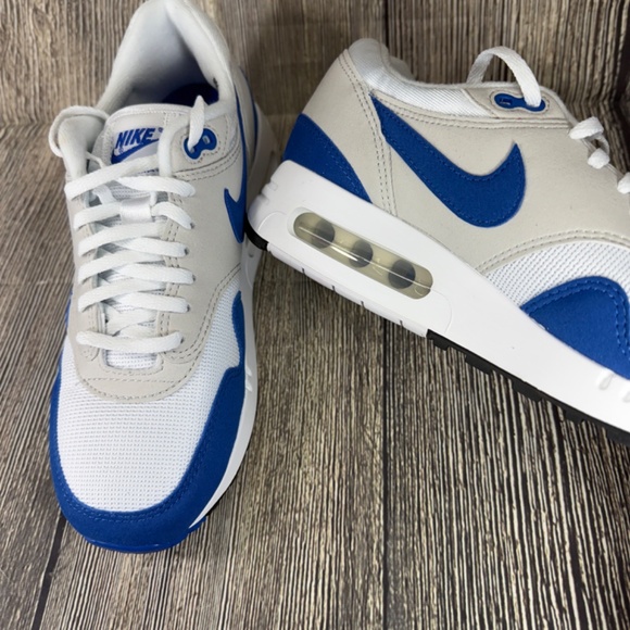 Nike Air Max 1 '86 OG Big Bubble Royal Blue/White/Grey/Black Womens DO9844-101 - Picture 6 of 8